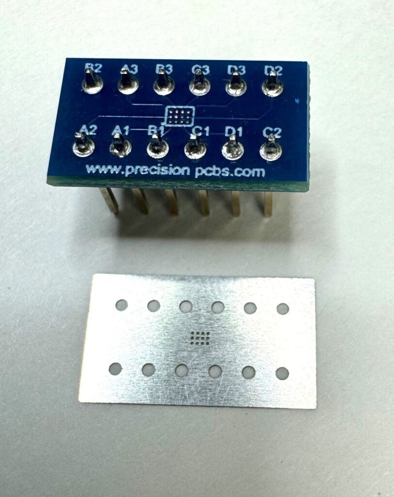 12 Ball ( Filled Pattern ) BGA Adapter – #PC6012FBR40 – Precision PCBS ...